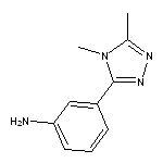 3-(dimethyl-4H-1,2,4-triazol-3-yl)aniline