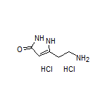 5-(2-Aminoethyl)-1H-pyrazol-3(2H)-one Dihydrochloride