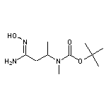 tert-butyl N-[1-(N’-hydroxycarbamimidoyl)propan-2-yl]-N-methylcarbamate