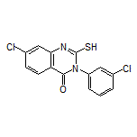 7-Chloro-3-(3-chlorophenyl)-2-mercaptoquinazolin-4(3H)-one