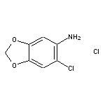 6-chloro-2H-1,3-benzodioxol-5-amine hydrochloride