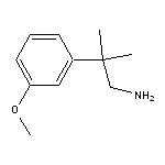 2-(3-methoxyphenyl)-2-methylpropan-1-amine