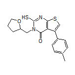 2-Mercapto-3-[(tetrahydrofuran-2-yl)methyl]-5-(p-tolyl)thieno[2,3-d]pyrimidin-4(3H)-one