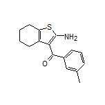 (2-Amino-4,5,6,7-tetrahydro-3-benzothienyl)(m-tolyl)methanone