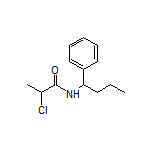 2-chloro-N-(1-phenylbutyl)propanamide