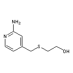 2-{[(2-aminopyridin-4-yl)methyl]sulfanyl}ethan-1-ol