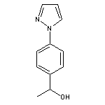 1-[4-(1H-pyrazol-1-yl)phenyl]ethan-1-ol