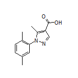 1-(2,5-dimethylphenyl)-5-methyl-1H-pyrazole-4-carboxylic acid