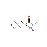 methyl 6-cyano-2-oxaspiro[3.3]heptane-6-carboxylate