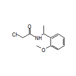 2-chloro-N-[1-(2-methoxyphenyl)ethyl]acetamide