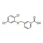 3-[[(2,5-Dichlorophenyl)thio]methyl]benzoic Acid