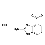 methyl 2-amino-1H-1,3-benzodiazole-4-carboxylate hydrochloride