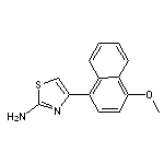 4-(4-methoxy-1-naphthyl)-1,3-thiazol-2-amine