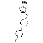 4-{[4-(4-fluorophenyl)piperazin-1-yl]methyl}-1,3-thiazol-2-amine