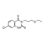 7-Chloro-3-(3-ethoxypropyl)-2-thioxo-2,3-dihydroquinazolin-4(1H)-one