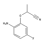 2-(2-amino-5-fluorophenoxy)propanenitrile