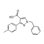 1-Benzyl-3-(p-tolyl)pyrazole-4-carboxylic Acid