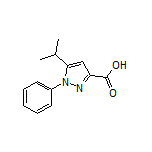 5-Isopropyl-1-phenyl-1H-pyrazole-3-carboxylic Acid