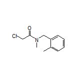 2-chloro-N-methyl-N-(2-methylbenzyl)acetamide