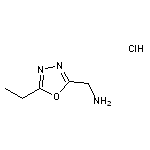 (5-ethyl-1,3,4-oxadiazol-2-yl)methanamine hydrochloride