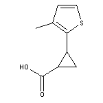 rac-(1R,2R)-2-(3-methylthiophen-2-yl)cyclopropane-1-carboxylic acid