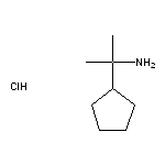 2-cyclopentylpropan-2-amine hydrochloride