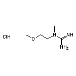 1-(2-methoxyethyl)-1-methylguanidine hydrochloride