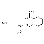 methyl 4-aminoquinoline-2-carboxylate hydrochloride