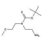 tert-butyl N-(2-aminoethyl)-N-(2-methoxyethyl)carbamate