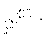 1-[(3-methoxyphenyl)methyl]-1H-indol-6-amine