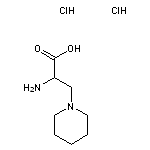 2-amino-3-(piperidin-1-yl)propanoic acid dihydrochloride