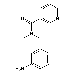 N-[(3-aminophenyl)methyl]-N-ethylpyridine-3-carboxamide