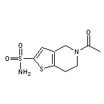 5-acetyl-4H,5H,6H,7H-thieno[3,2-c]pyridine-2-sulfonamide