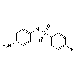 N-(4-aminophenyl)-4-fluorobenzenesulfonamide