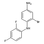 2-bromo-1-N-(2,4-difluorophenyl)benzene-1,4-diamine