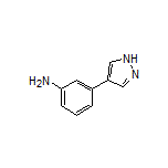 3-(4-Pyrazolyl)aniline