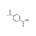 4-(methylsulfinyl)benzoic acid