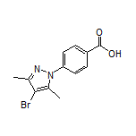 4-(4-Bromo-3,5-dimethyl-1-pyrazolyl)benzoic Acid