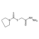 2-hydrazino-2-oxoethyl pyrrolidine-1-carbodithioate