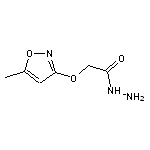 2-[(5-methylisoxazol-3-yl)oxy]acetohydrazide