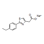 Sodium 2-(4-Ethylphenyl)thiazole-4-acetate