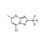 7-Chloro-5-methyl-2-(trifluoromethyl)-[1,2,4]triazolo[1,5-a]pyrimidine