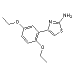 4-(2,5-diethoxyphenyl)-1,3-thiazol-2-amine