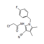 2-Chloro-N-[3-cyano-1-(4-fluorobenzyl)-4,5-dimethyl-2-pyrrolyl]acetamide