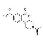 4-(4-Acetyl-1-piperazinyl)-3-nitrobenzoic Acid