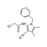 N-(1-Benzyl-3-cyano-4,5-dimethyl-2-pyrrolyl)-2-chloroacetamide