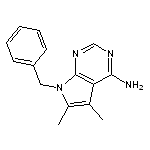 7-benzyl-5,6-dimethyl-7H-pyrrolo[2,3-d]pyrimidin-4-amine