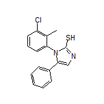 1-(3-Chloro-2-methylphenyl)-5-phenylimidazole-2-thiol