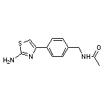 N-[4-(2-amino-1,3-thiazol-4-yl)benzyl]acetamide