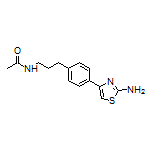 N-[3-[4-(2-Amino-4-thiazolyl)phenyl]propyl]acetamide